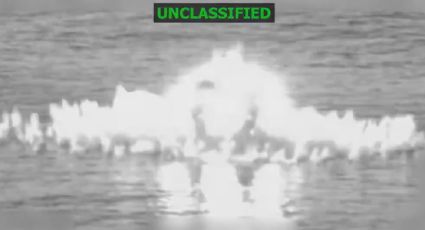 EU destruye embarcación ligada al narcotráfico en el Pacífico; hay dos muertos