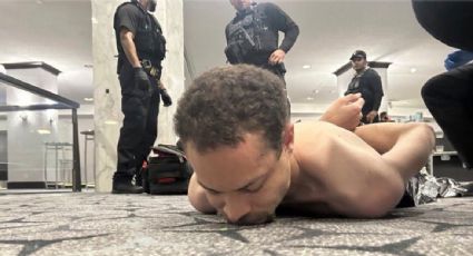 Trump difunde imágenes de la persecución y la detención del tirador en cena de corresponsales