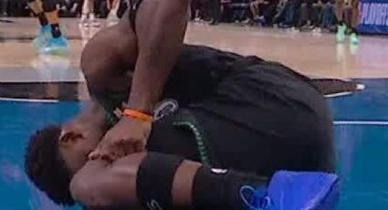 Anthony Edwards, estrella de Timberwolves, sufre escalofriante lesión de rodilla en los playoffs de la NBA