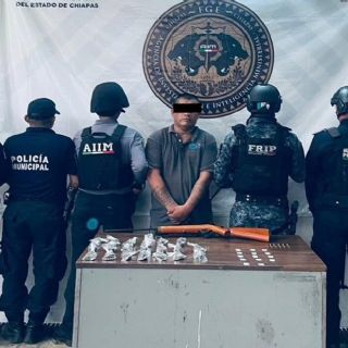 Detienen en Tapachula al "Anguila", presunto miembro del Cártel Chiapas-Guatemala