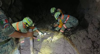 Localizan muerto al cuarto minero atrapado tras colapso en Sinaloa después de 33 días de trabajos