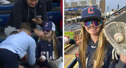 Aficionado arrebata una pelota de jonrón a una niña; el reportero de los Rays le regala otra y la pequeña se conmueve hasta el llanto