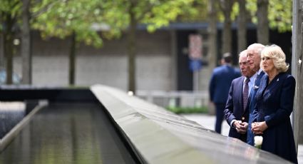 El rey Carlos III y Camila visitan la zona cero de los atentados del 11 de septiembre en Nueva York
