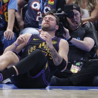 Luka Doncic, estrella de los Lakers, se pierde el resto de la temporada regular por lesión