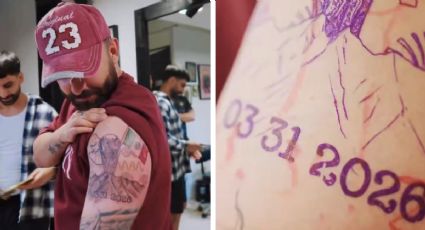 Aficionado de Irak se tatúa el Cerro de la Silla y la bandera de México tras el pase de su selección al Mundial