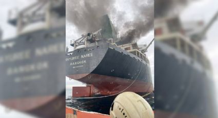 Hallan restos humanos en barco tailandés que fue atacado en estrecho de Ormuz