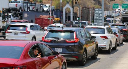 Caos en la México-Querétaro: reportan largas filas este Viernes Santo a la altura de la caseta de Tepotzotlán