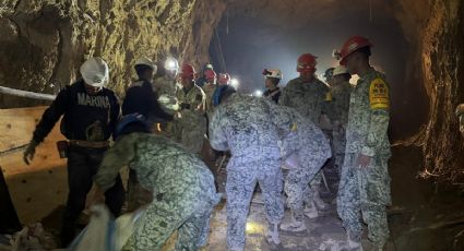 Rescate en Sinaloa: a nueve días del derrumbe, tres mineros continúan atrapados