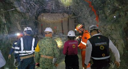 Trabajos a contrarreloj: autoridades buscan estabilizar la mina en Sinaloa para rescatar a tres trabajadores atrapados a 10 días del derrumbe