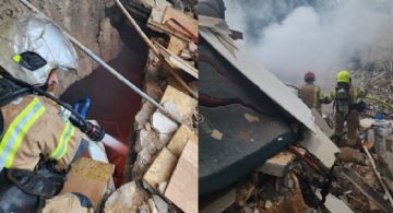 Irán lanza seis andanadas de misiles contra Israel; una impacta contra un edificio en Haifa