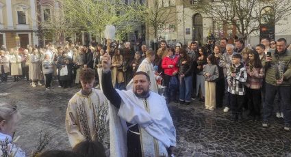 Ucrania celebra el Domingo de Ramos entre amenazas, alarmas y ataques rusos