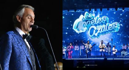 Los Ángeles Azules se unen al concierto de Andrea Bocelli en el Zócalo, patrocinado por Banco Plata
