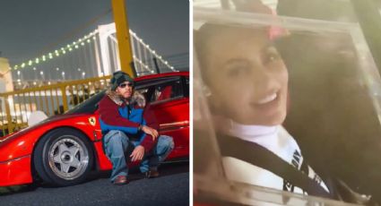 Lewis Hamilton maneja un Ferrari F40 en las calles de Japón con Kim Kardashian como copiloto: “¡Esto es una locura!”