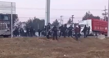 Agricultores acusan represión en bloqueo en Tlaxcala y la desaparición de varios participantes