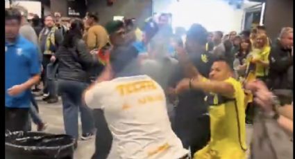 Violencia sin control: aficionados del América y Nashville protagonizan intensa pelea tras empatar en la Concachampions
