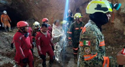 Sale de la mina el segundo trabajador atrapado en Sinaloa y lo trasladan al hospital de Mazatlán