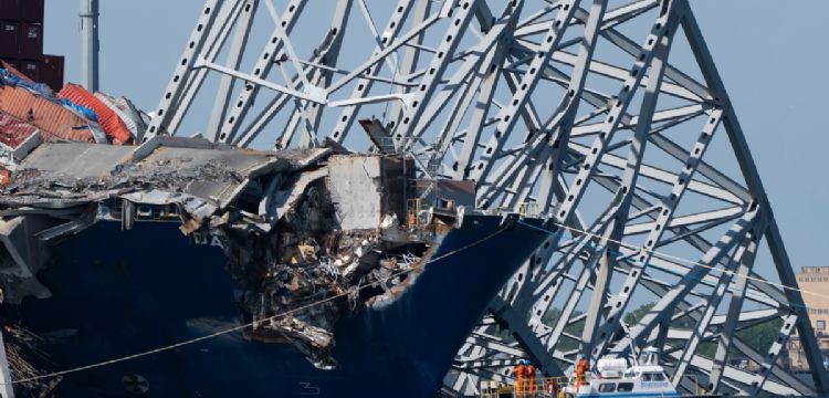Maryland alcanza acuerdo con el dueño del barco que causó derrumbe de un puente en Batimore en 2024