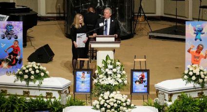 Homenajean en Louisiana a ocho niños asesinados en tiroteo masivo