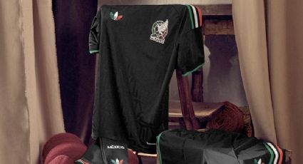 La Selección Mexicana presenta su tercer uniforme para el Mundial 2026: negro con vivos tricolores