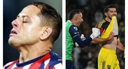 La portería ‘maldita’ de CU: ‘Chicharito’ y Henry Martín fallaron penaltis en el mismo arco y con increíbles similitudes