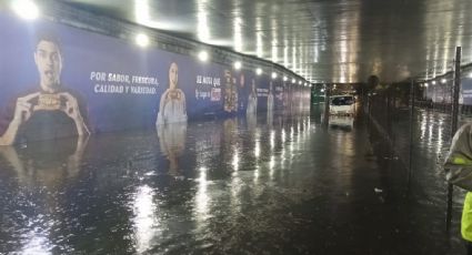 Colapsa la CDMX: reportan inundaciones en las principales vías hacia el Estadio Azteca y se desborda el río de los Remedios