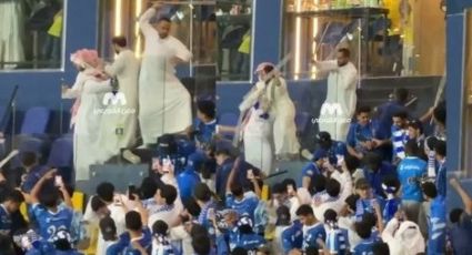 Aficionados y jeques se pelean a palazos tras el empate entre Al Nassr y Al Hilal en la Liga de Arabia Saudita
