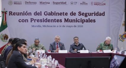 Harfuch realiza reunión “relámpago” con secretarios de Marina y Defensa federales en Michoacán
