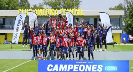 ¡En el mismísimo ‘Nido de las Águilas’! Chivas se proclama campeón ante el América en Coapa en la categoría Sub-21