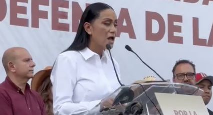 Ariadna Montiel asegura que no son cómplices de nadie tras encabezar movilización en Chihuahua; medios locales reportan poca afluencia
