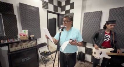 El senador morenista Saúl Monreal desata polémica por cantar con un músico pronazi