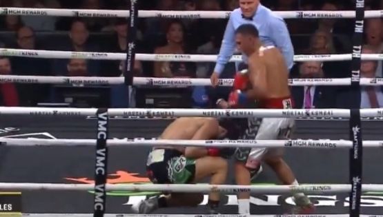 David Benavidez noquea al mexicano 'Zurdo' Ramírez para convertirse en campeón mundial y exige pelea con el ‘Canelo’