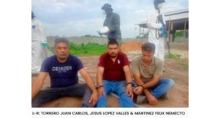 Caen tres mexicanos en el mayor decomiso de drogas en Nigeria; trabajaban en laboratorio clandestino