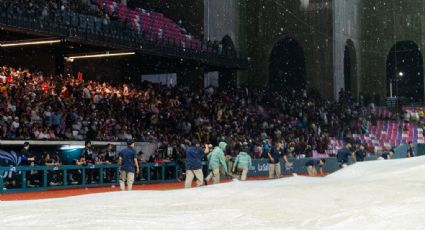 Se empaña la inauguración del Estadio Yu’va de beisbol en Oaxaca: suspenden el juego por lluvia y hay protestas por irregularidades