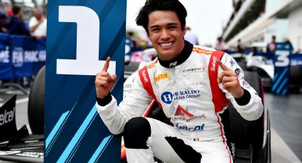 ¡Histórico! El mexicano Noel León gana la carrera sprint del GP de Canadá, su primer triunfo en la Fórmula 2