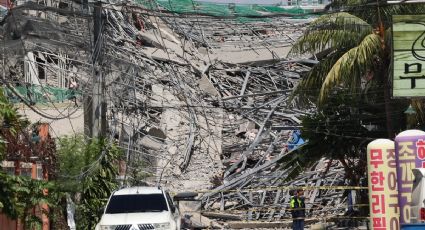 Se derrumba un edificio en construcción en Filipinas; reportan al menos 30 trabajadores atrapados