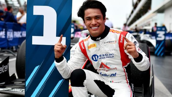 ¡Histórico! El mexicano Noel León gana la carrera sprint del GP de Canadá, su primer triunfo en la Fórmula 2