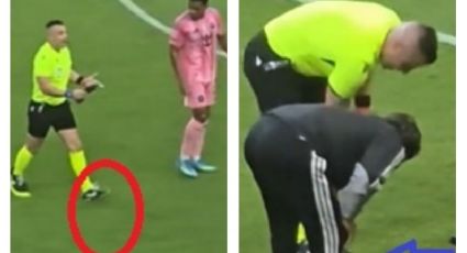 Eran 'patito': Árbitro mexicoamericano de la MLS desata burlas por un zapato roto en partido de la MLS del Inter Miami
