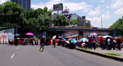 Maestros de la CNTE paralizan la CDMX: bloquean ambos sentidos de Circuito Interior