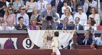 El torero mexicano Bruno Aloi brinda al rey Felipe VI la muerte del toro de su confirmación en Madrid: “Viva España y viva México”