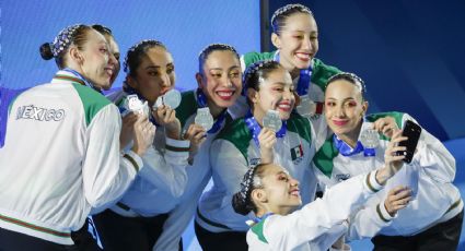 ¡Plata para México! La selección de natación artística sube al podio en la Copa del Mundo en España