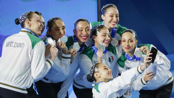 ¡Plata para México! La selección de natación artística sube al podio en la Copa del Mundo en España