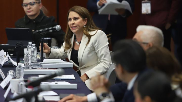 “Limpie bien esa curul, está sucia”, le dice Carolina Viggiano al senador suplente de Inzunza