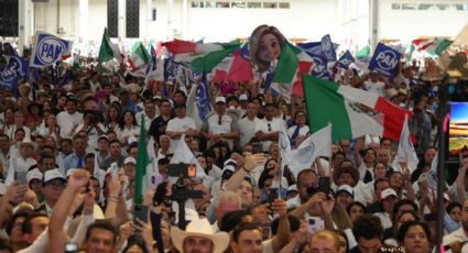 “El futuro de México no será como el de Sinaloa”, dice Maru Campos ante simpatizantes tras la marcha en Chihuahua