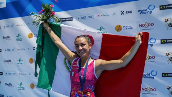 ¡Oro para México! Kenia Lechuga conquista el título en la Copa del Mundo de remo en Sevilla