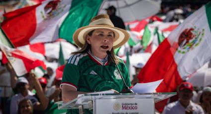 Yeraldine Bonilla celebra su primer evento masivo como gobernadora interina de Sinaloa en medio de jornada violenta en Culiacán