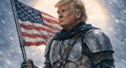 La Casa Blanca difunde imagen de Trump como "The Mandalorian" por el Día de Star Wars