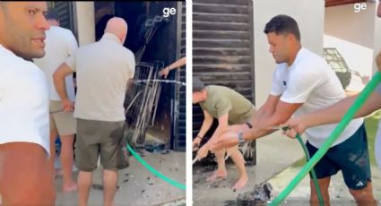 Hulk, auténtico superhéroe: el futbolista brasileño apaga un incendio en la casa de un compañero que estaba en un partido