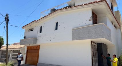 Un recibo de luz encontrado en el lugar confirmó que la casa baleada en Culiacán es del gobernador con licencia Rubén Rocha Moya
