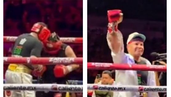 A lo campeón: Julio César Chávez regresa al ring y brinda una gran pelea de exhibición contra el 'Travieso' Arce con causa benéfica