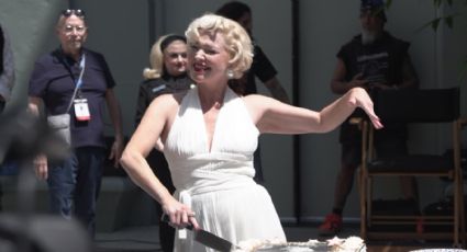 Hollywood celebra el legado de Marilyn Monroe en medio de rosas y pastel